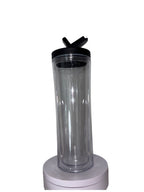 24oz flip straw snowglobe