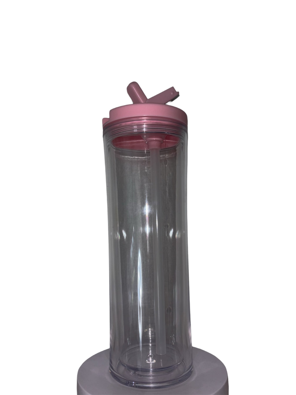 24oz flip straw snowglobe