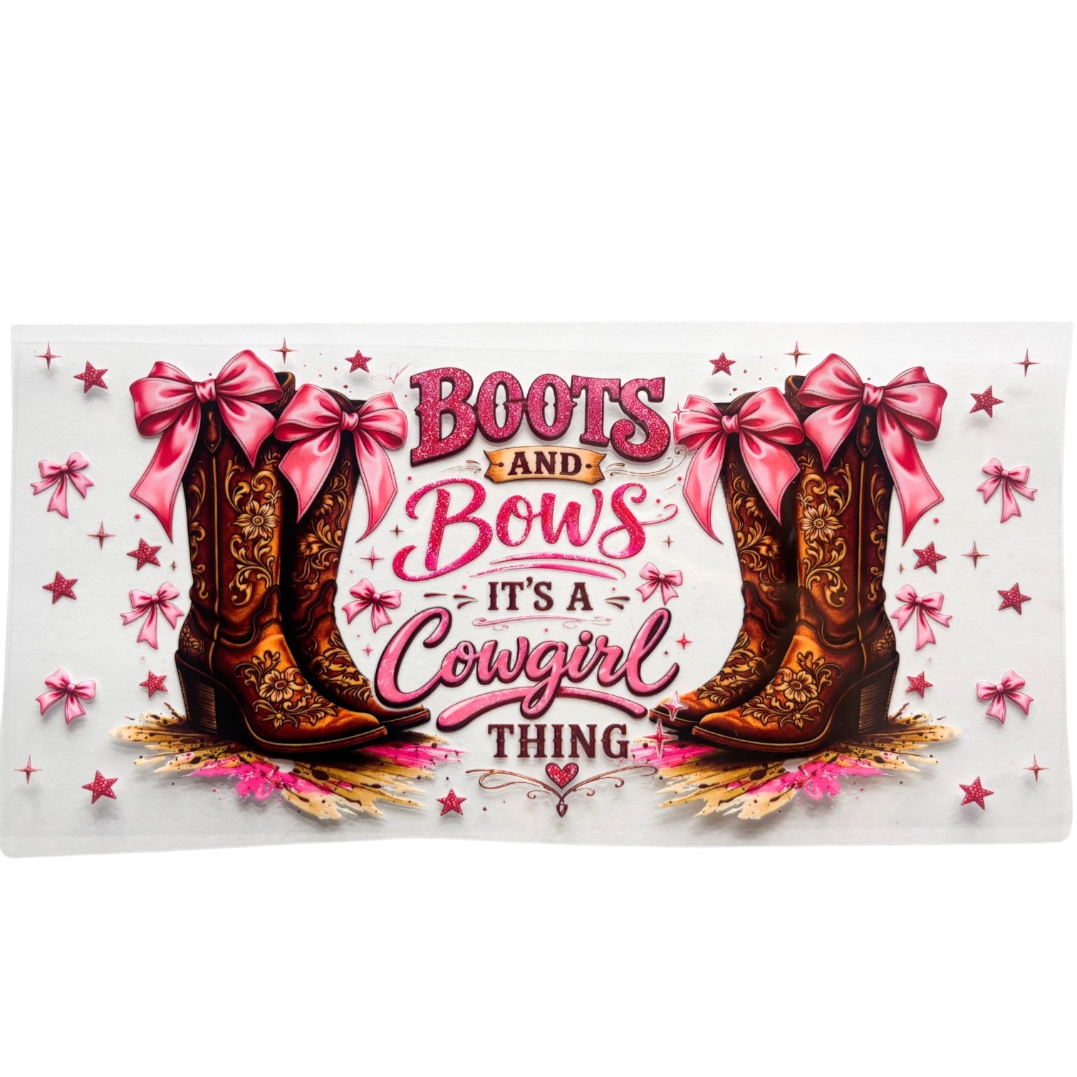 Boots and bows it a cowgirl thing