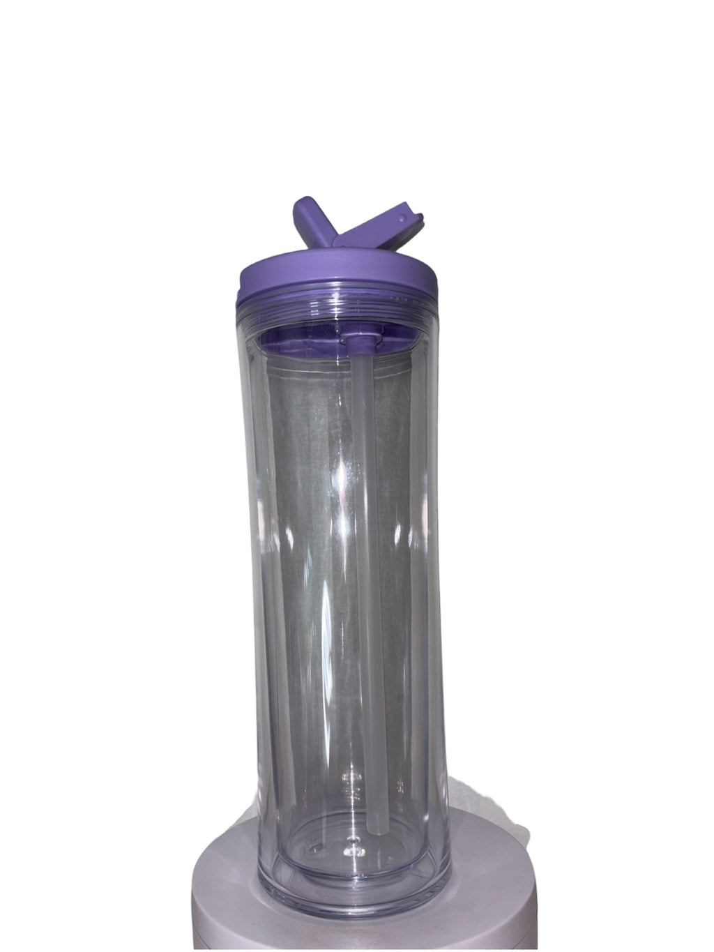 24oz flip straw snowglobe