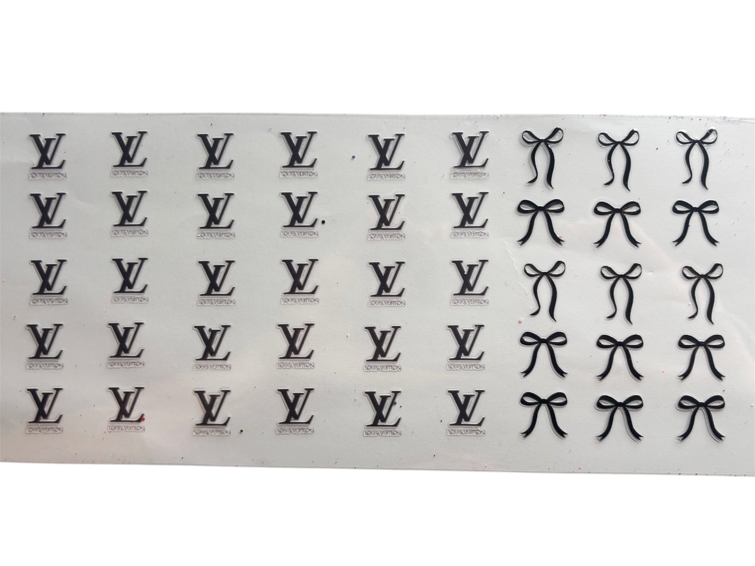 Lv black and bows