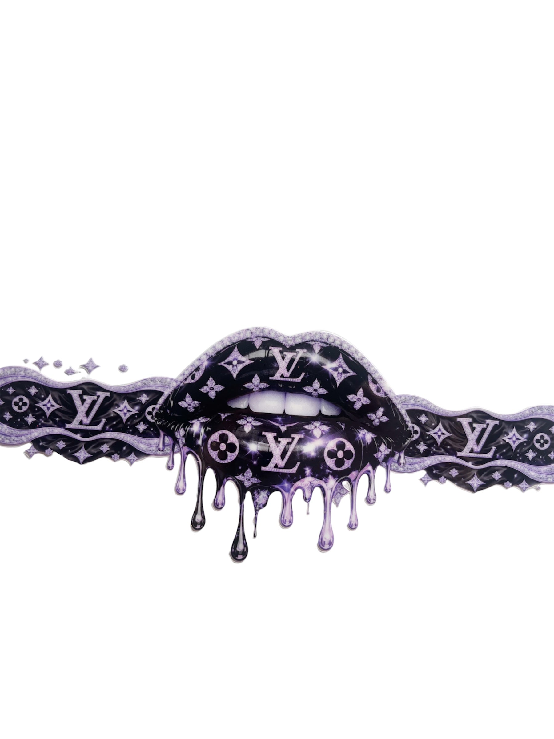 Lv Purple lips