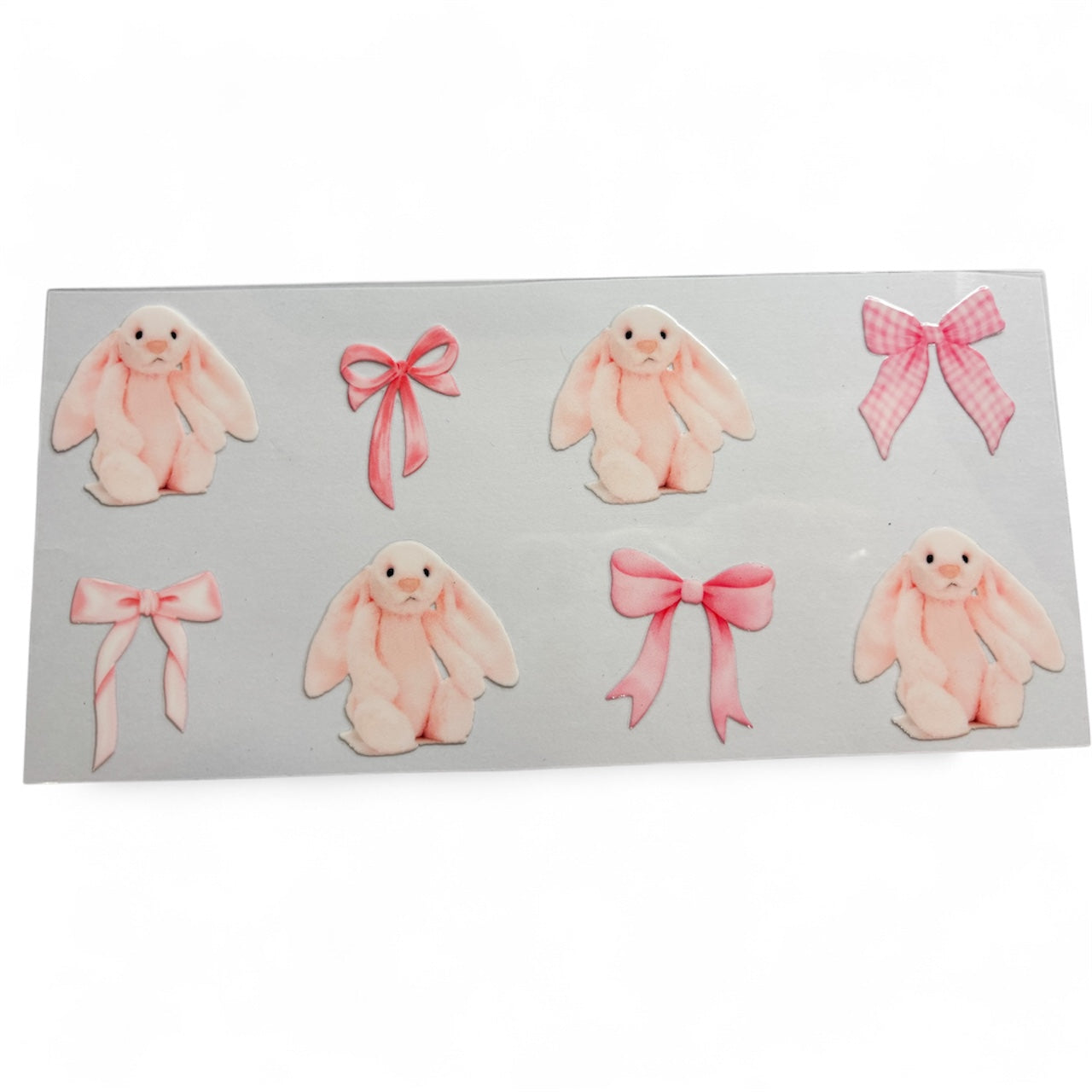 Baby pink jellycat with bows