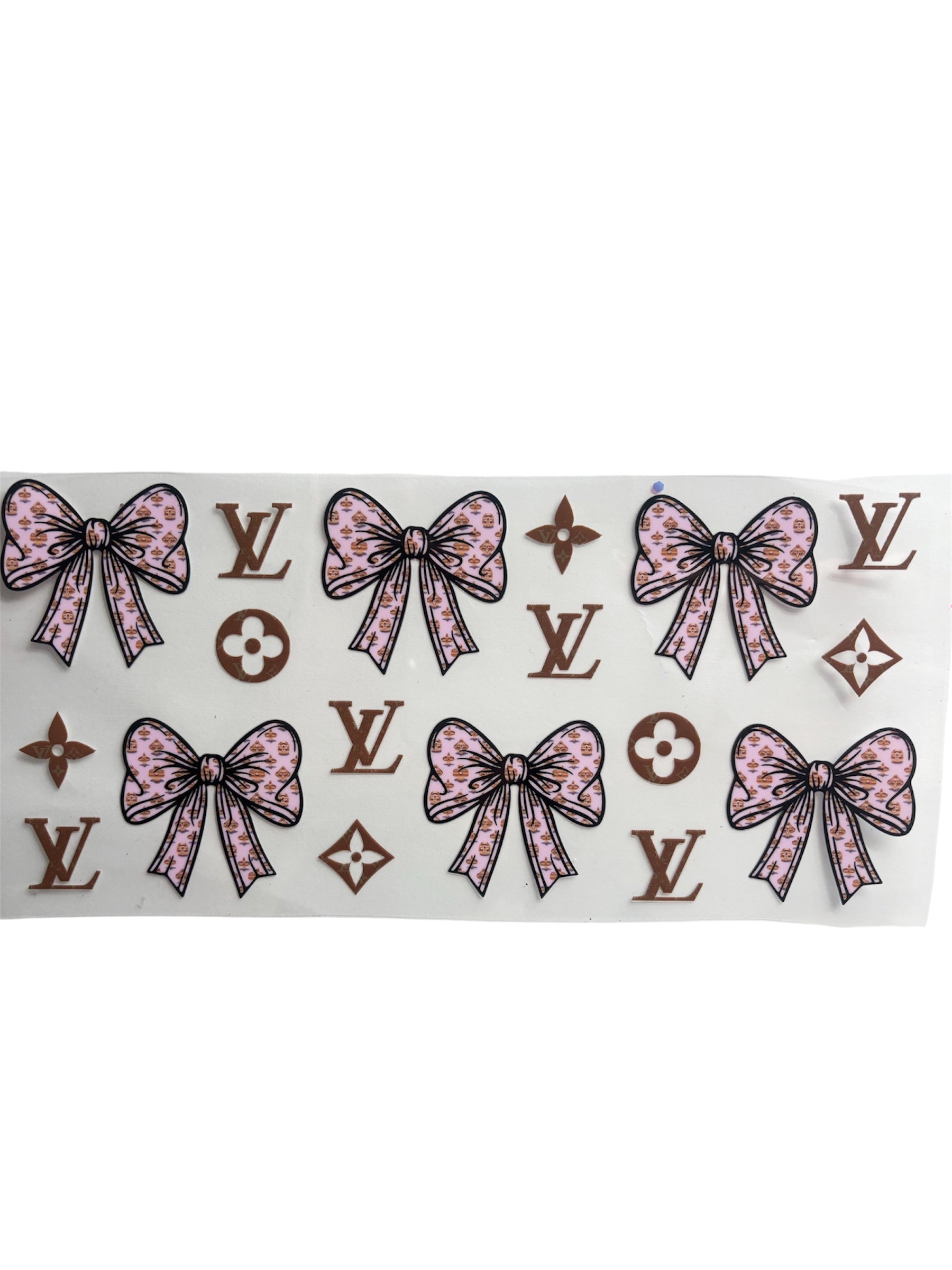 Lv pink bows