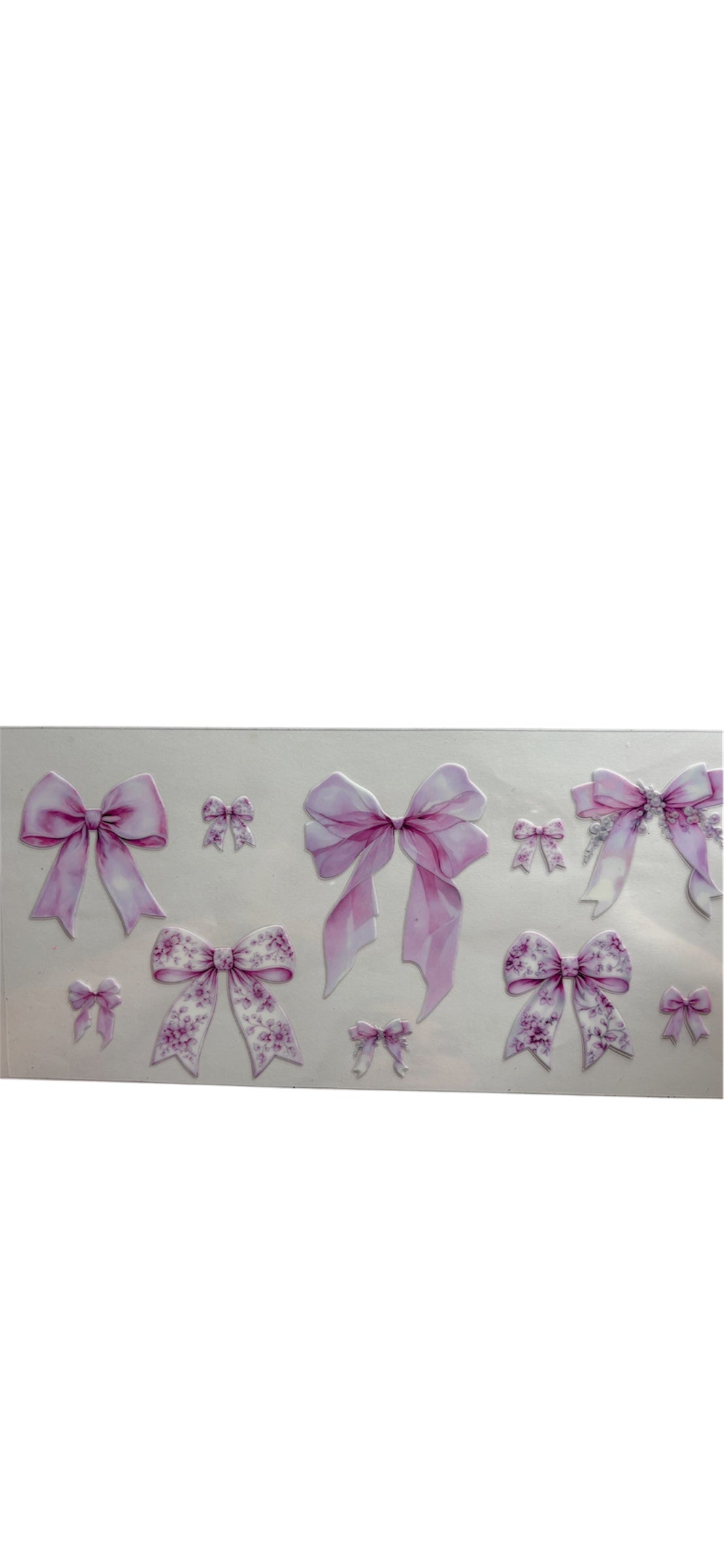 Pinky purple bows