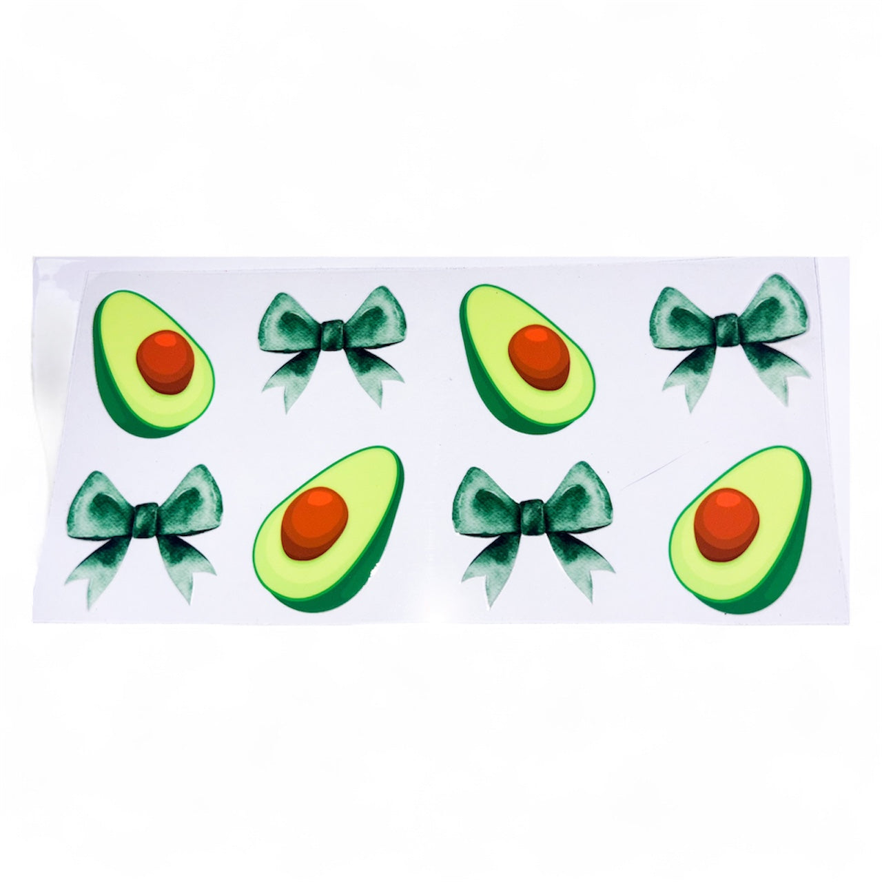 Avocado with bows