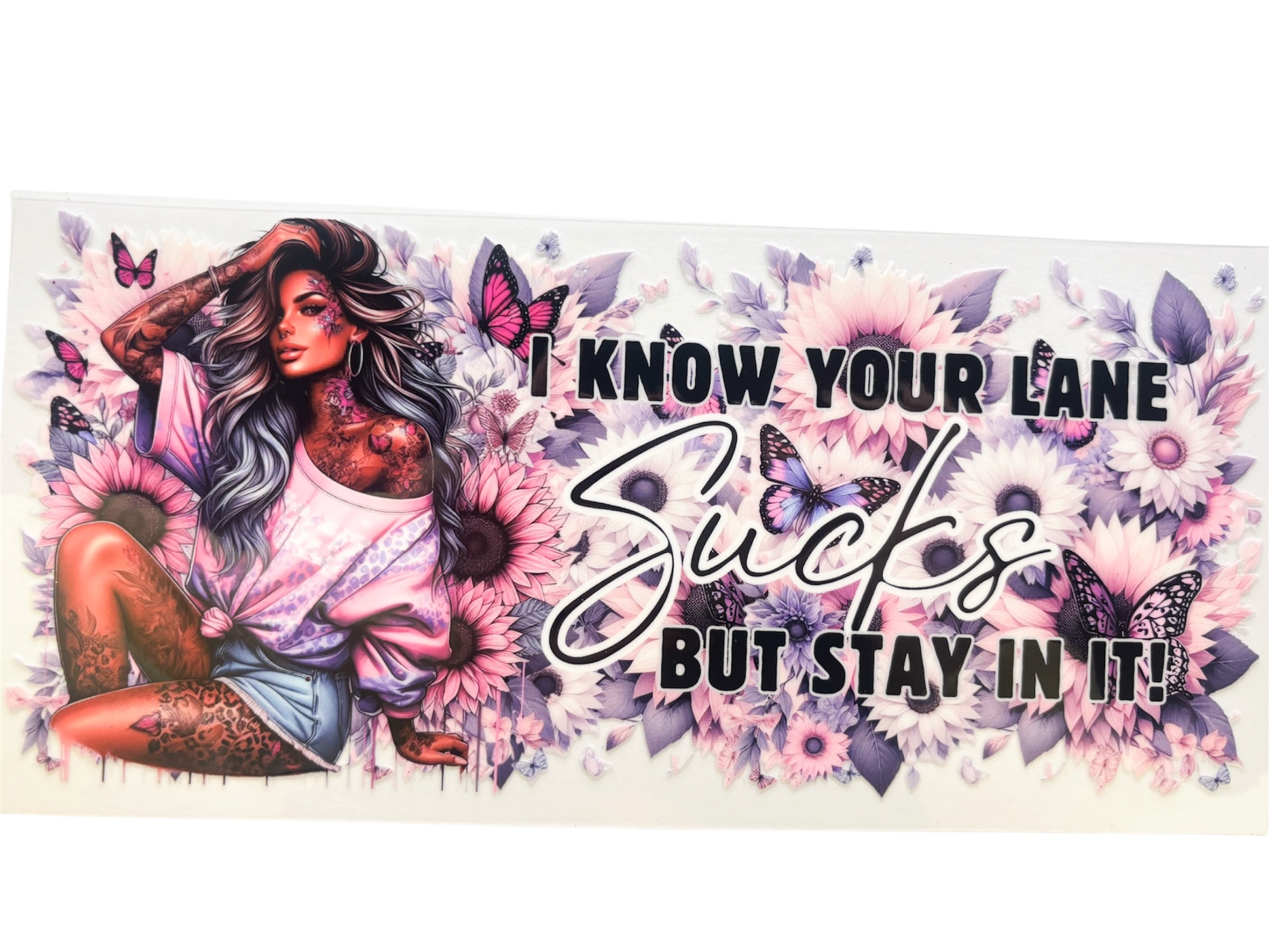 I know your lane sucks but stay in it