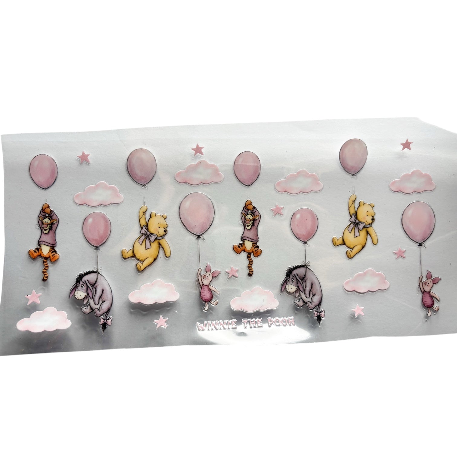 Winnie balloons pink