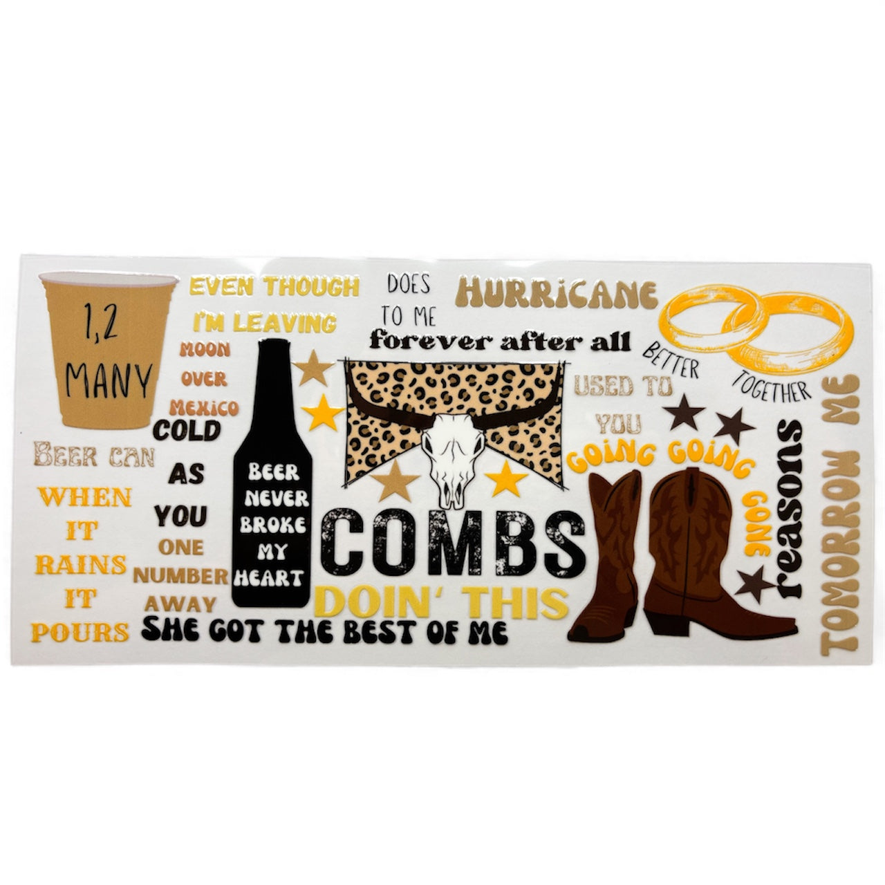 Luke Combs design #4