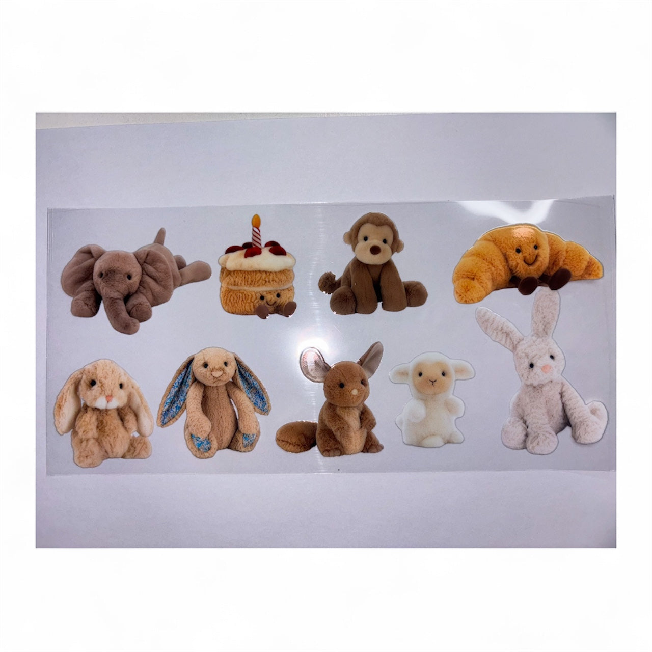 Mixed beige jellycat