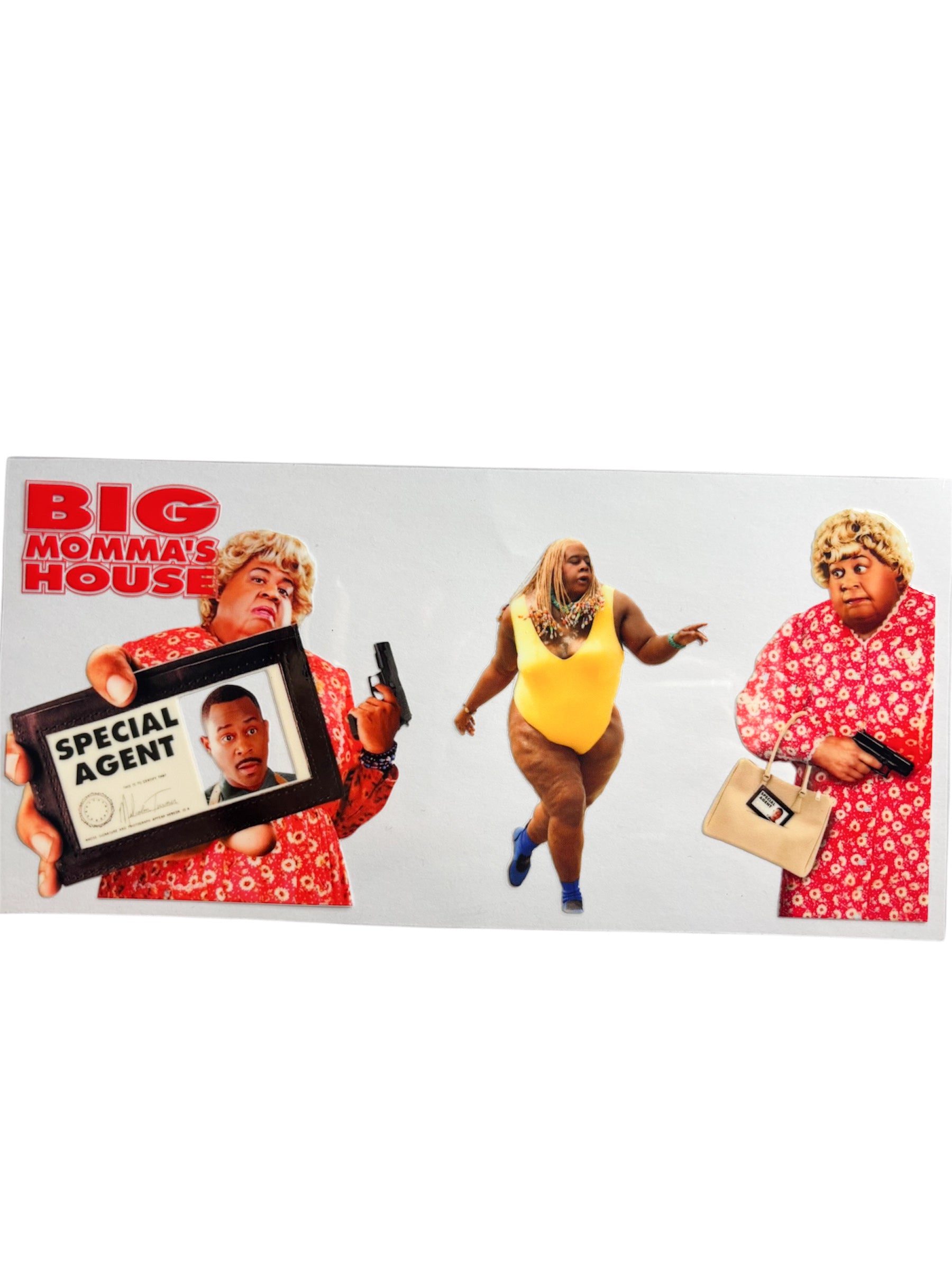 Big mommas house 16oz UV DTF wrap