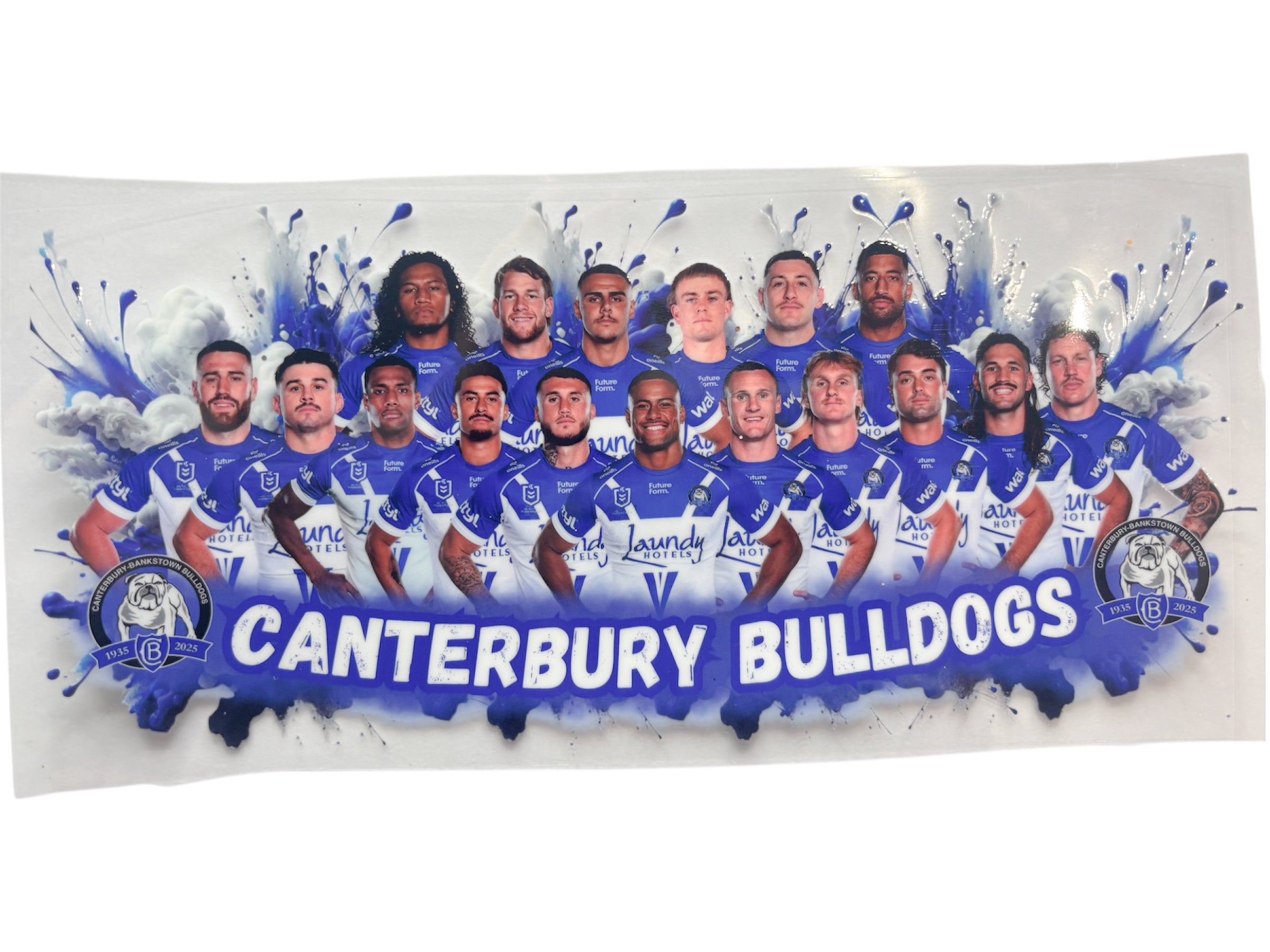 Bulldogs team wrap
