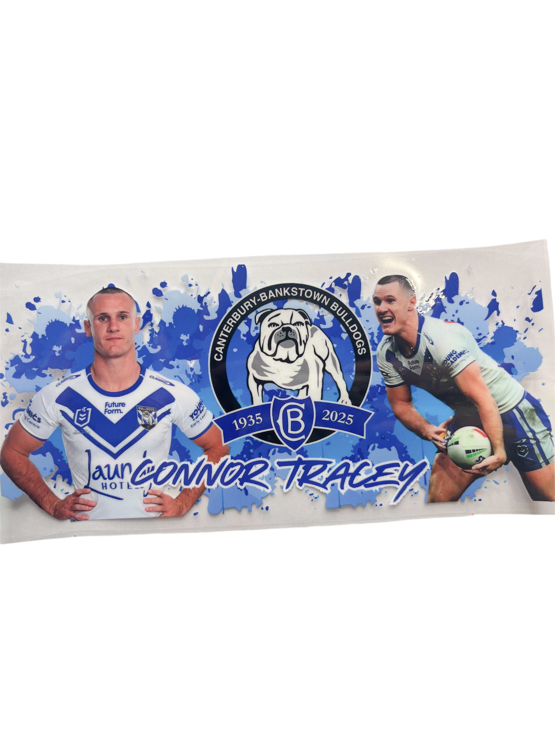 Connor Tracey bulldogs wrap