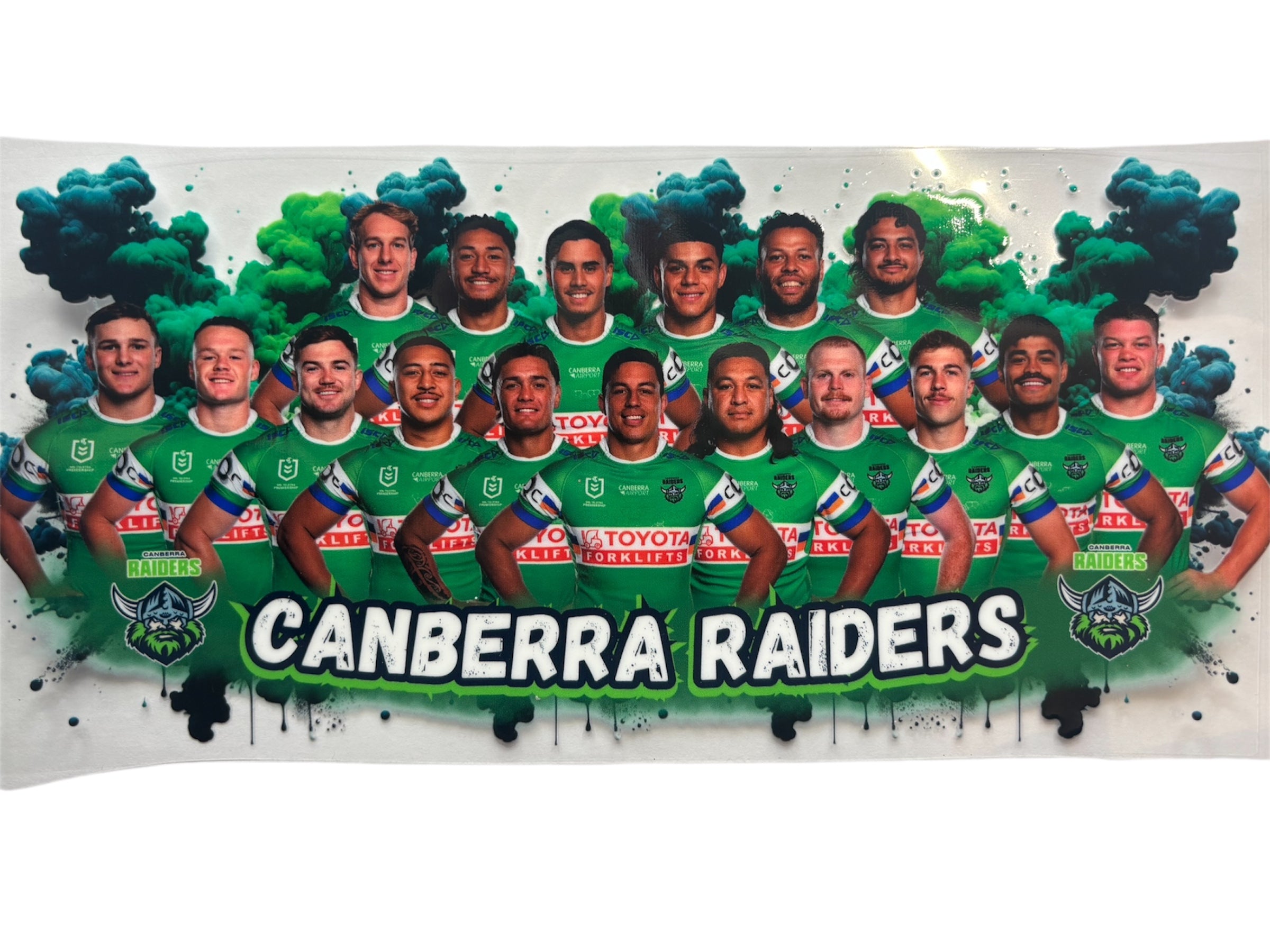 Raiders whole team wrap