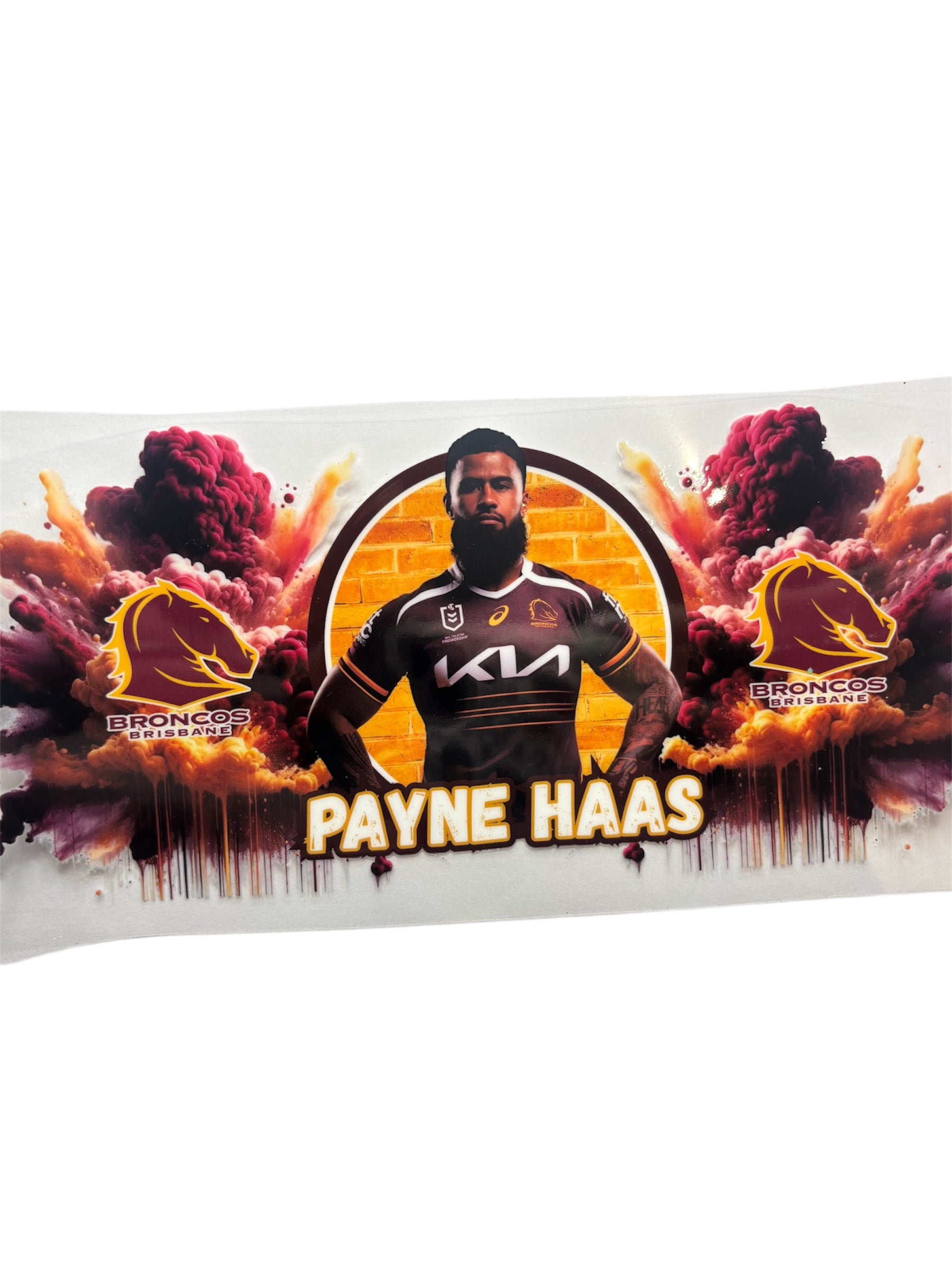 Payne Haas Broncos wrap