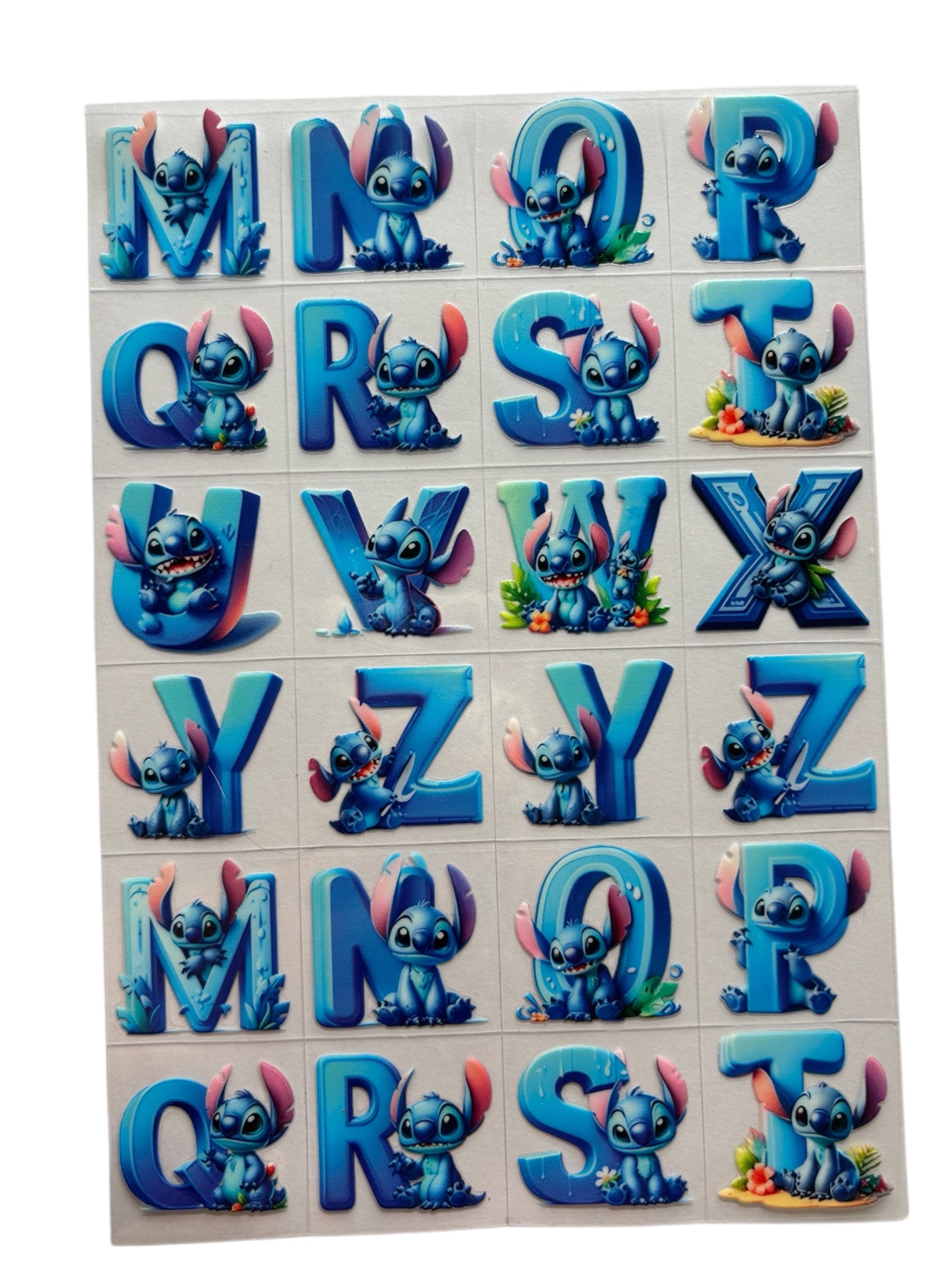 personalised names stitch with name or initials in order note