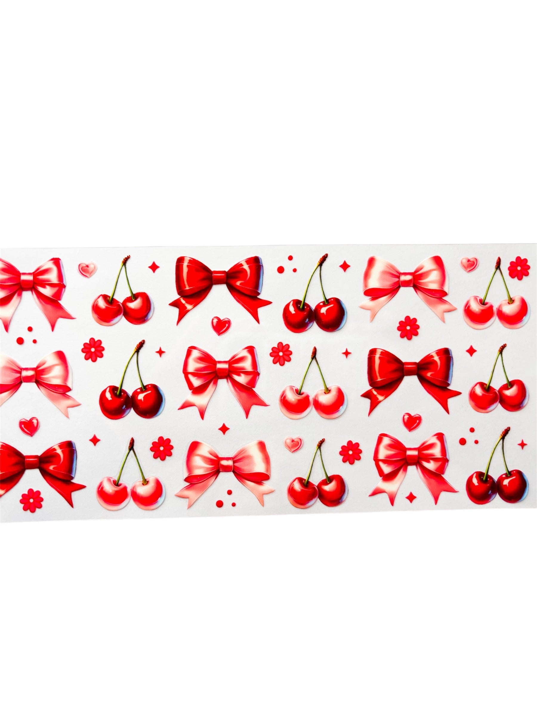 cherries and bows