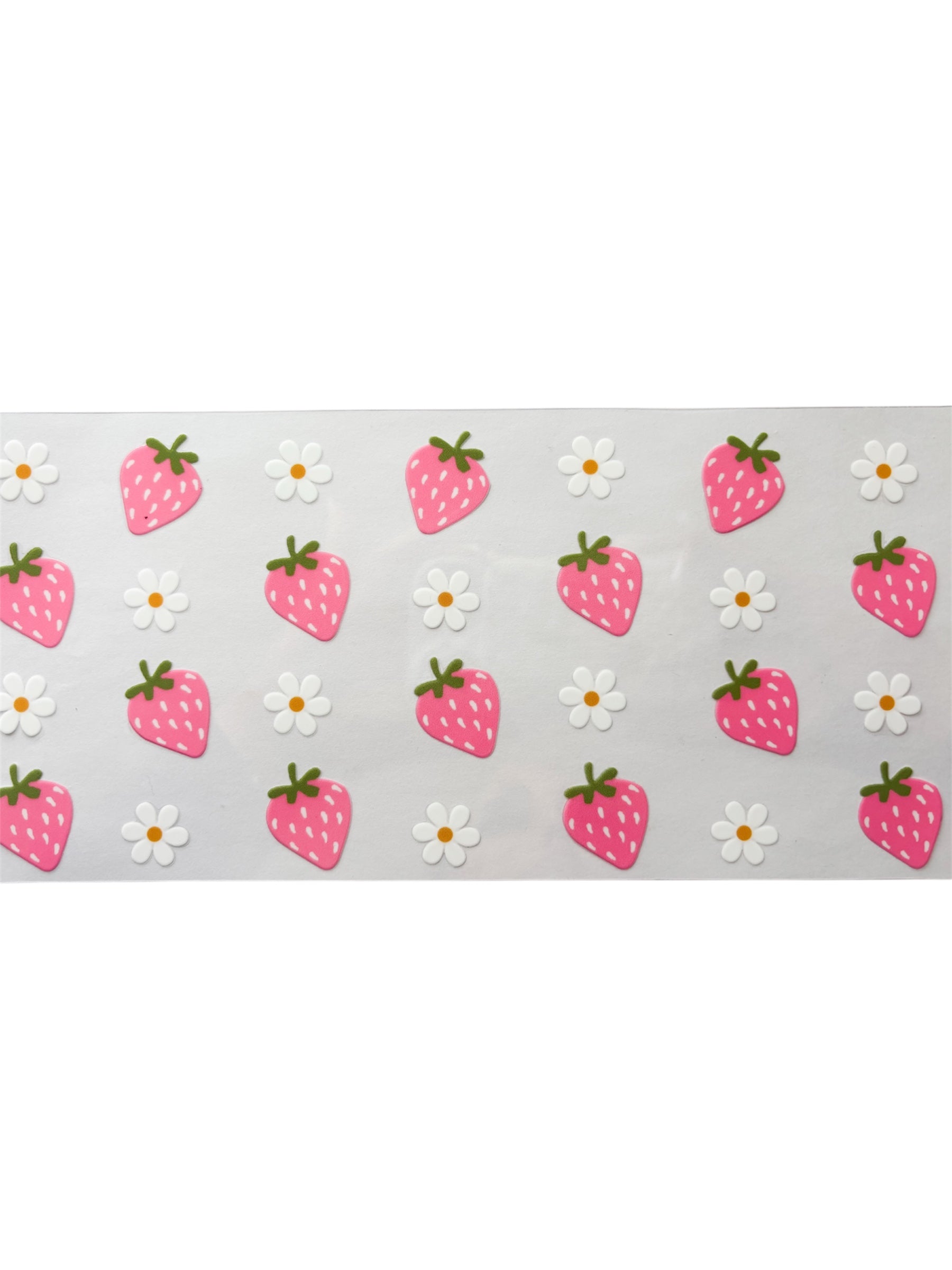 strawberries pink