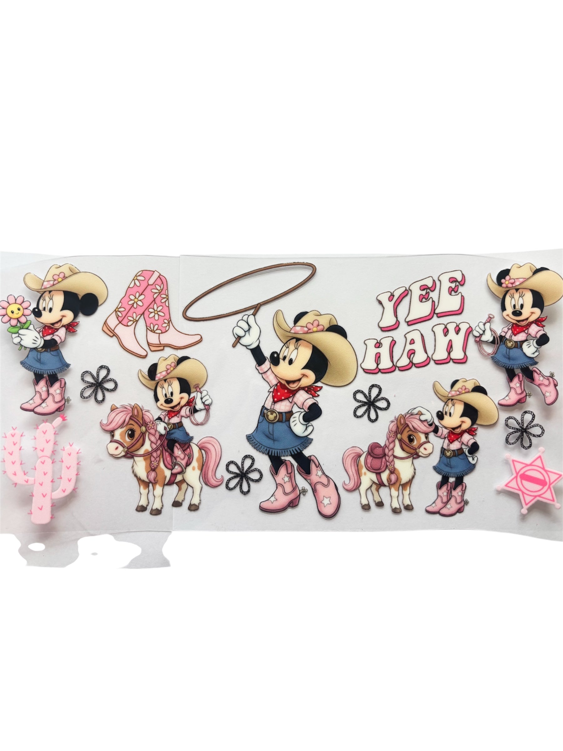 Minnie Mouse cowgirl