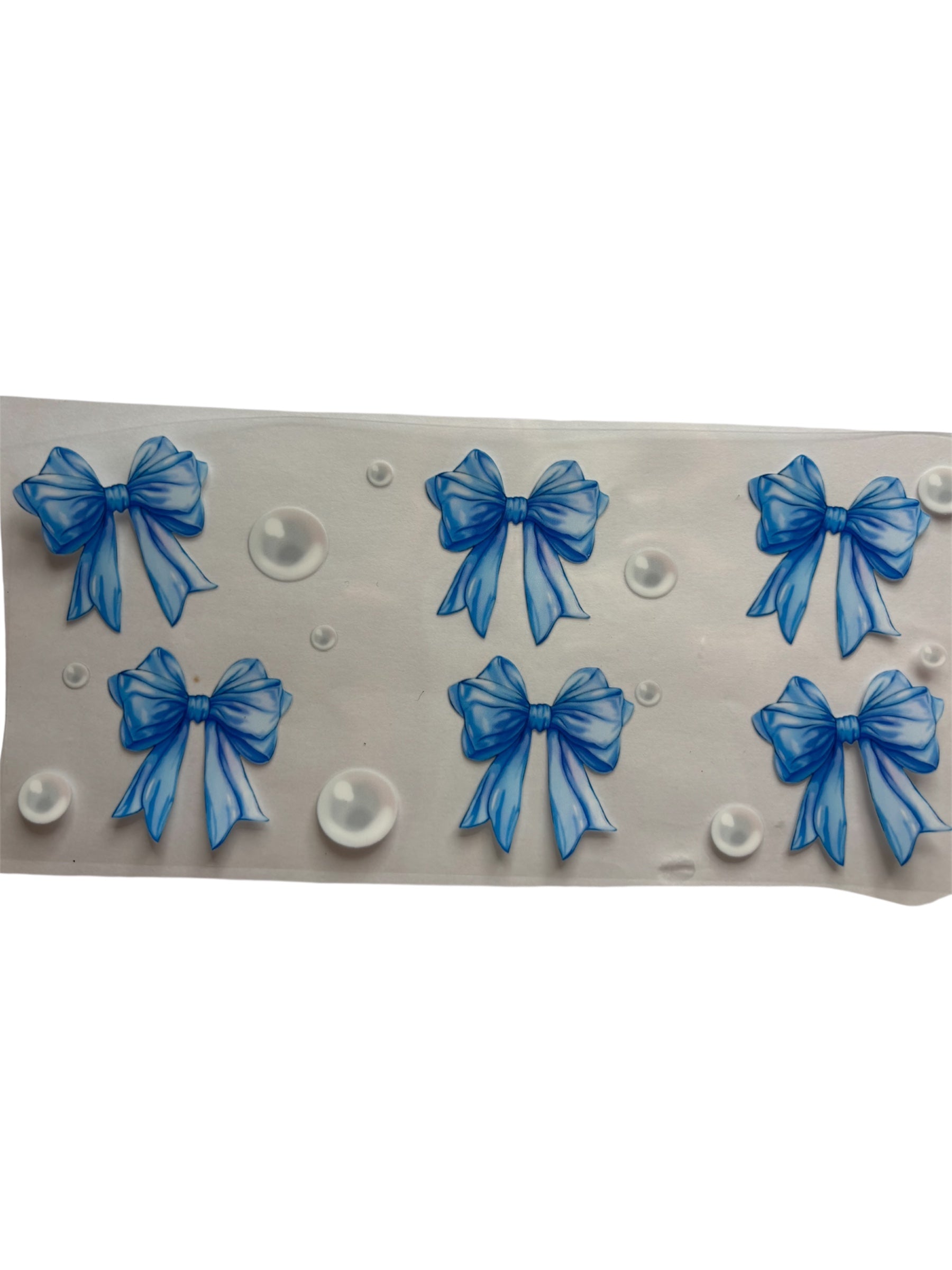 Blue bows