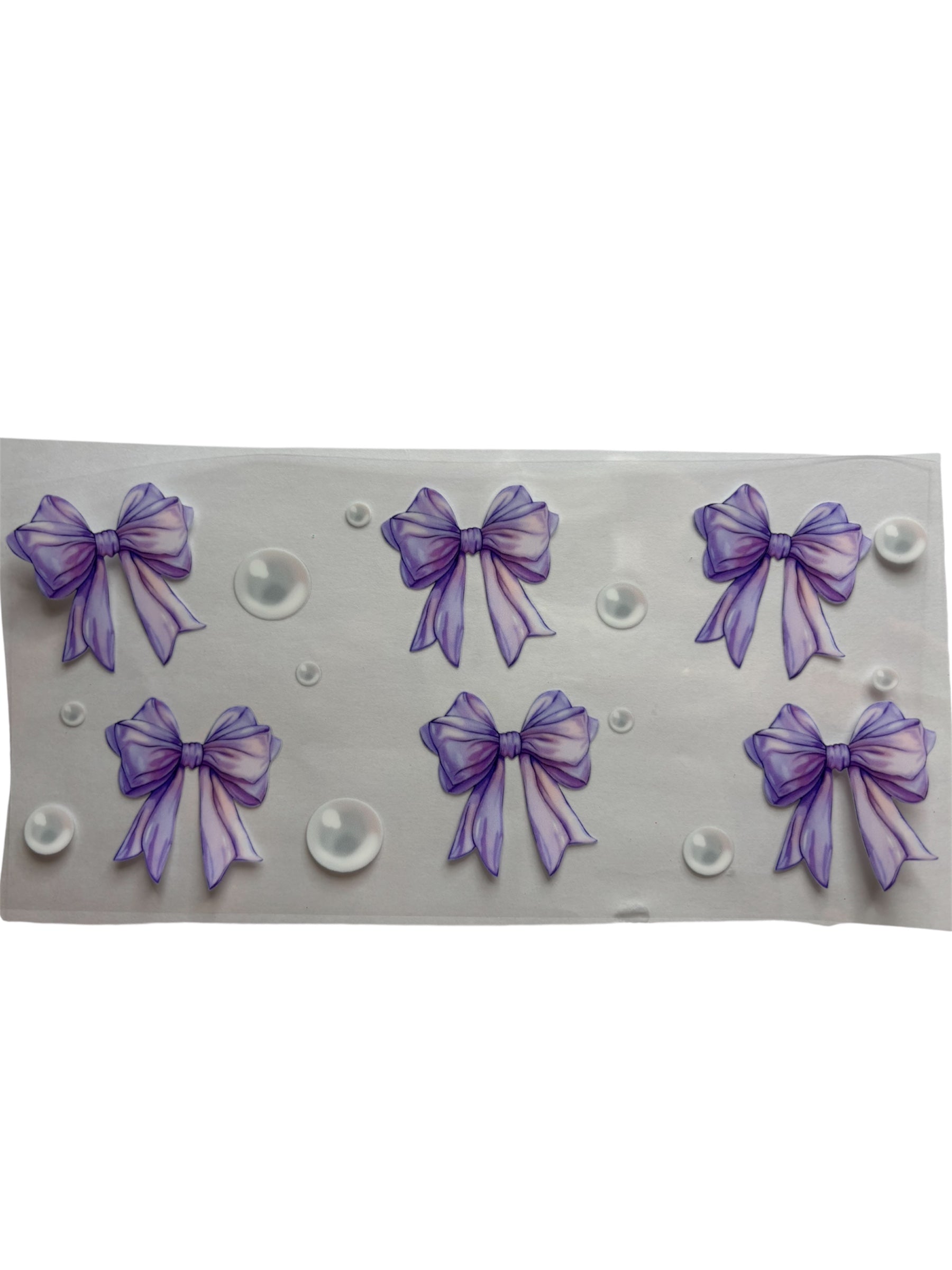 Purple bows