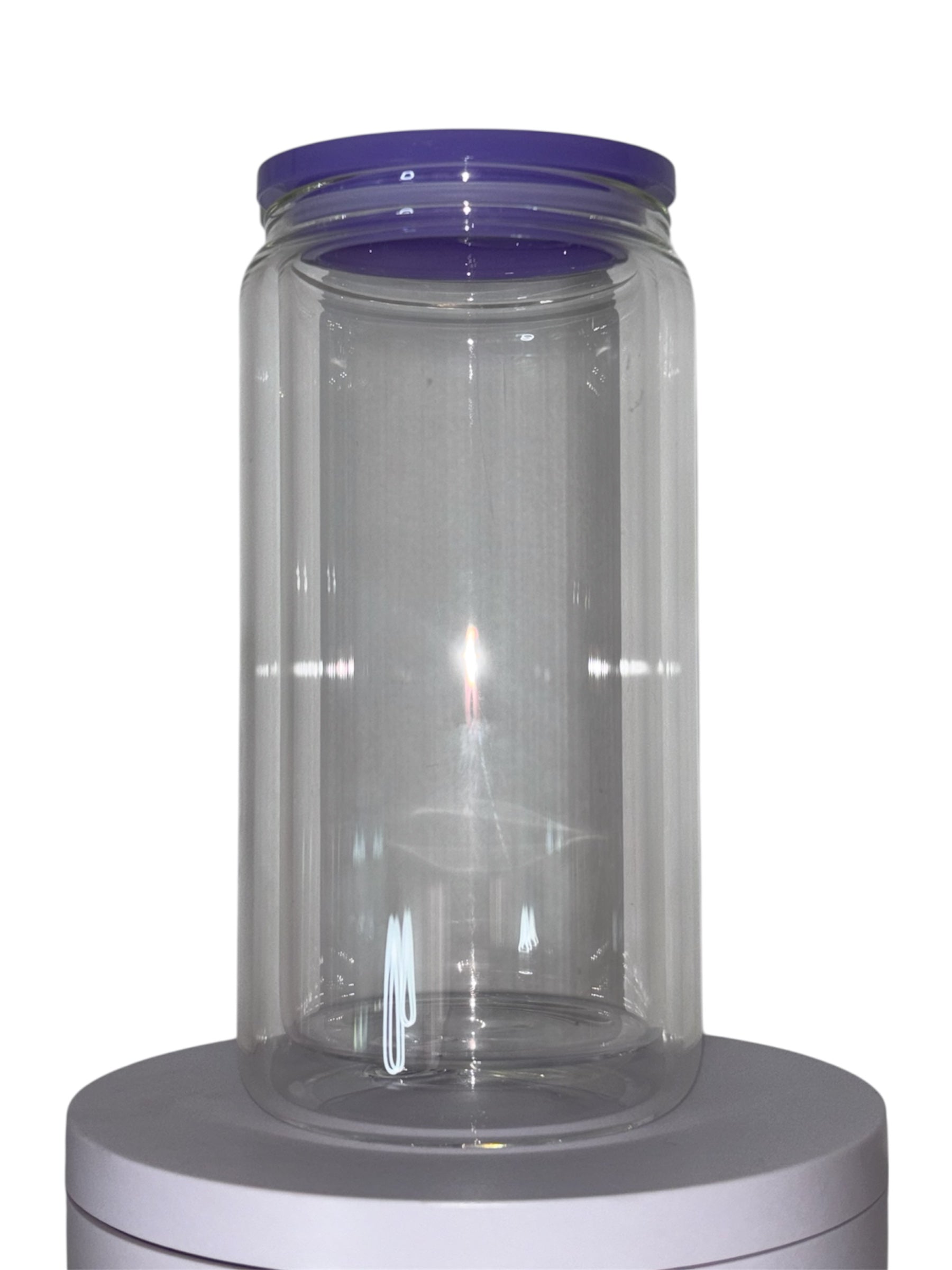 16oz Glass snow globe Tumblr