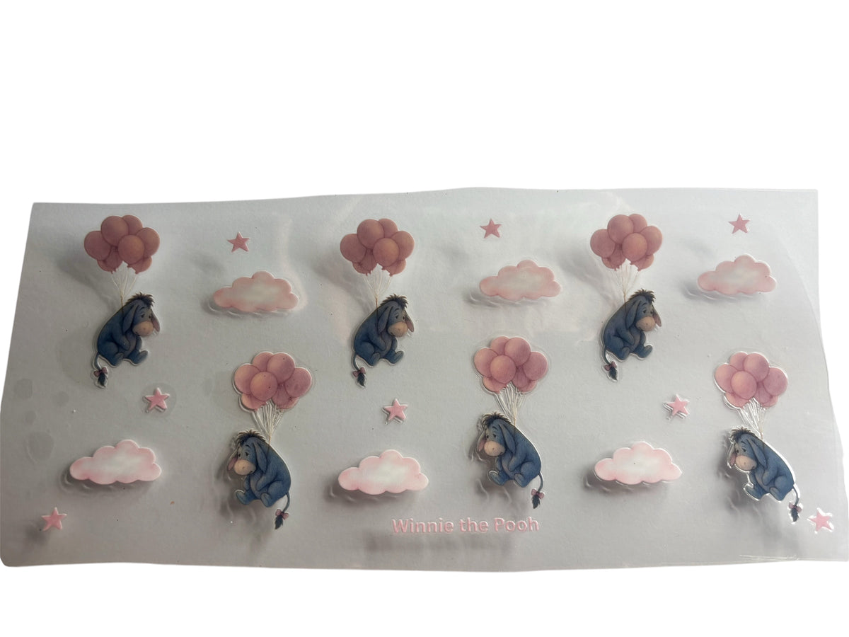 eeyore balloons pink