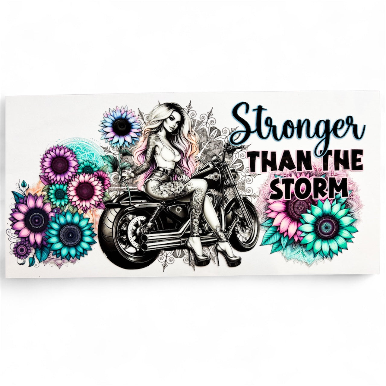 Tattoo girl stronger than the storm 1